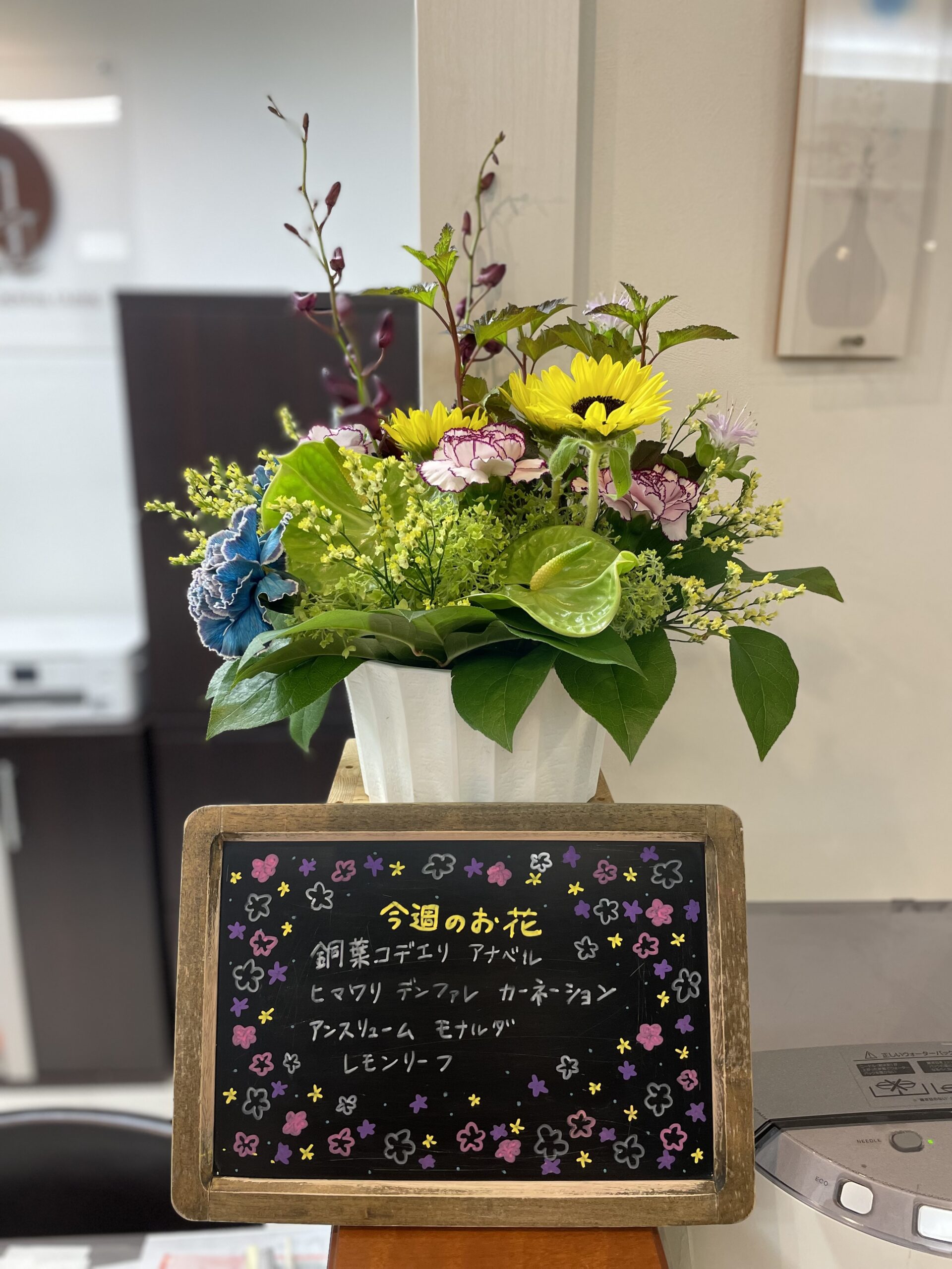 今週(6月19日〜)のお花
