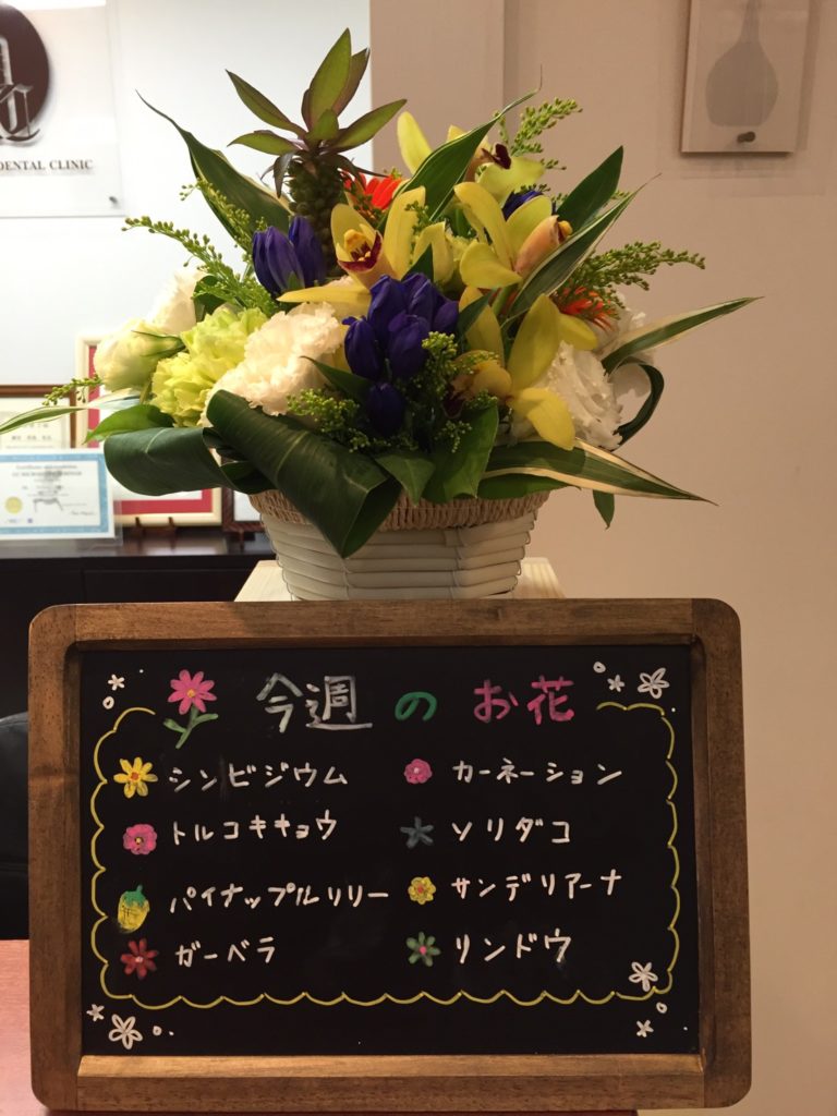 今週のお花