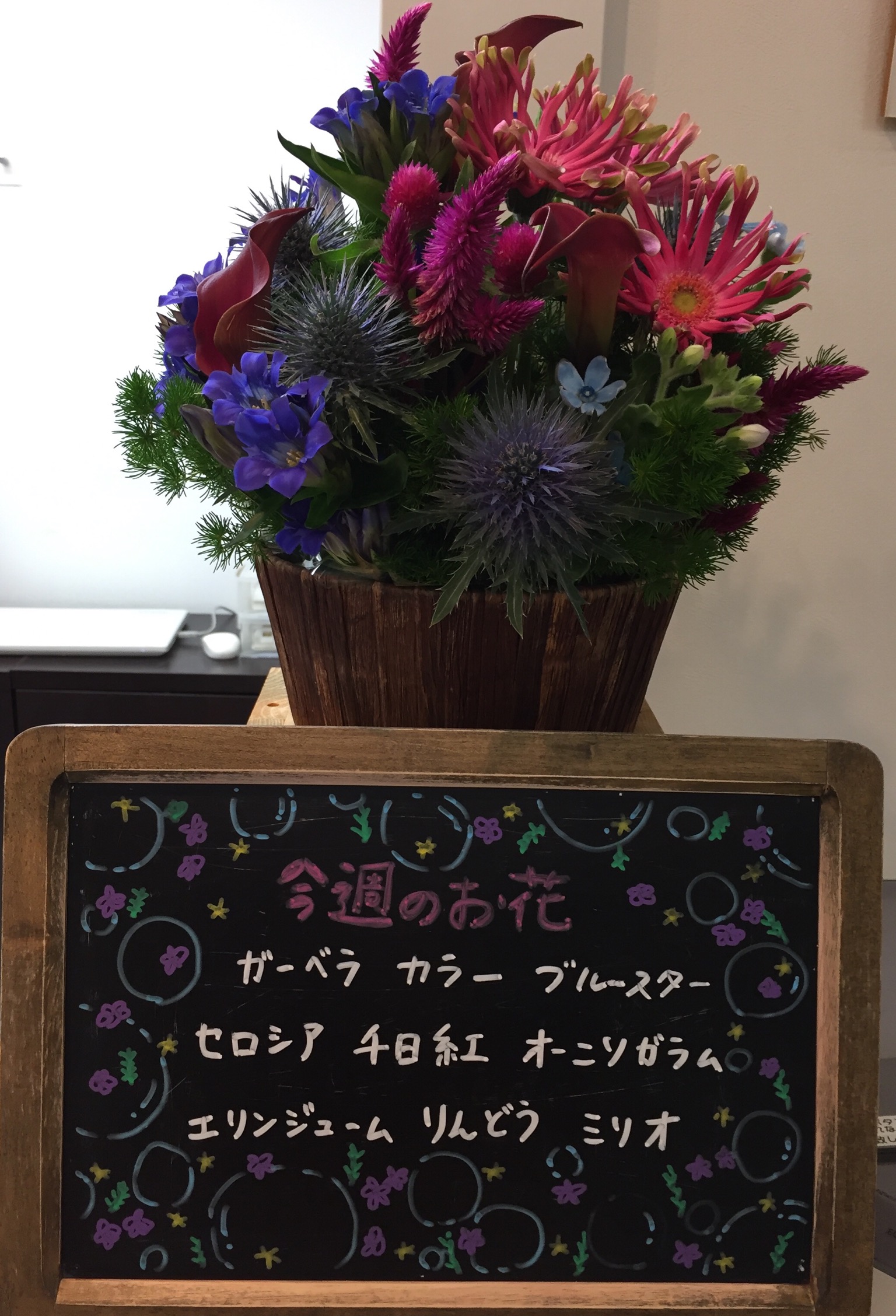 今週(10月23日〜)のお花
