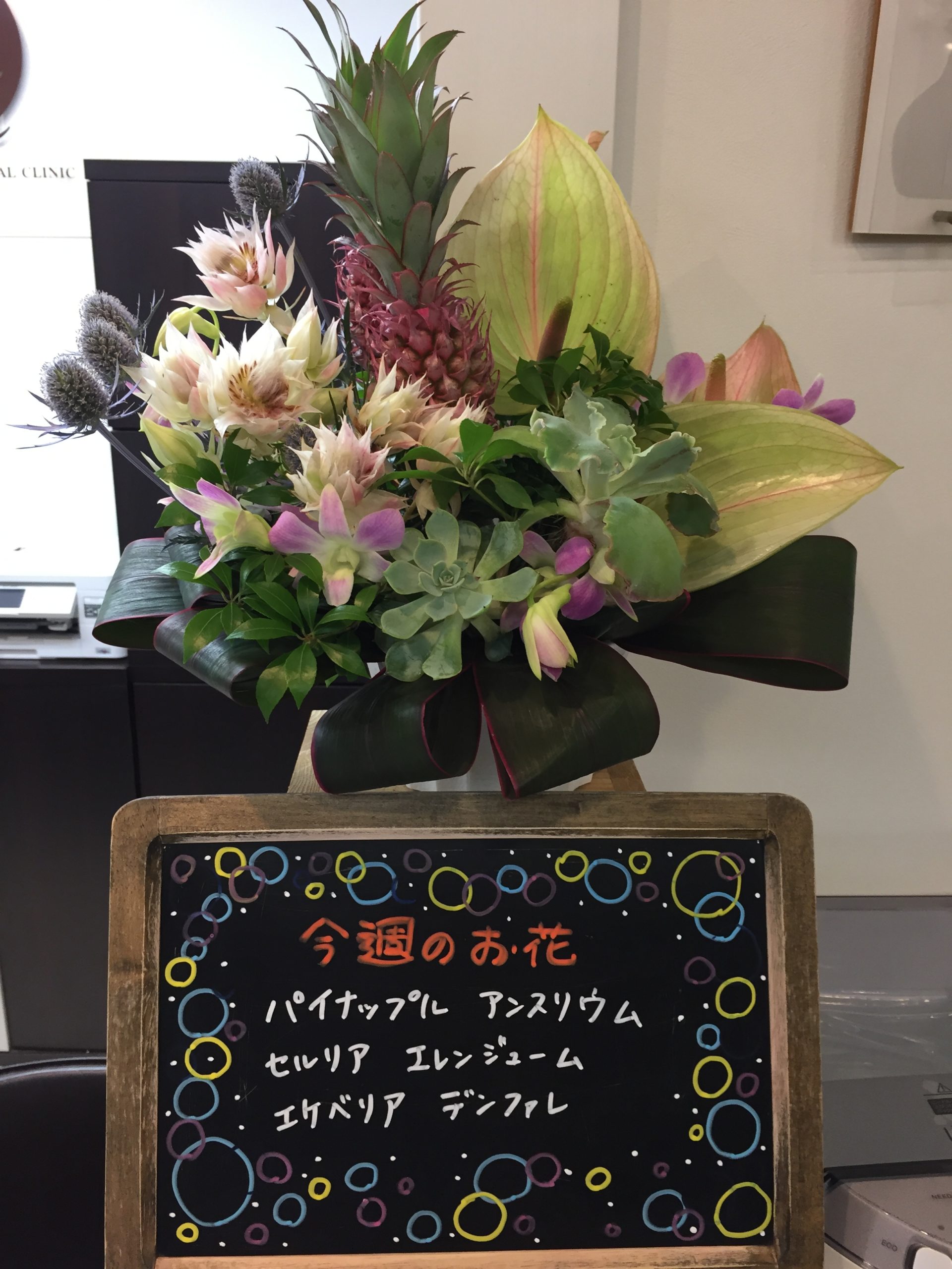 今週(8月31日〜)のお花