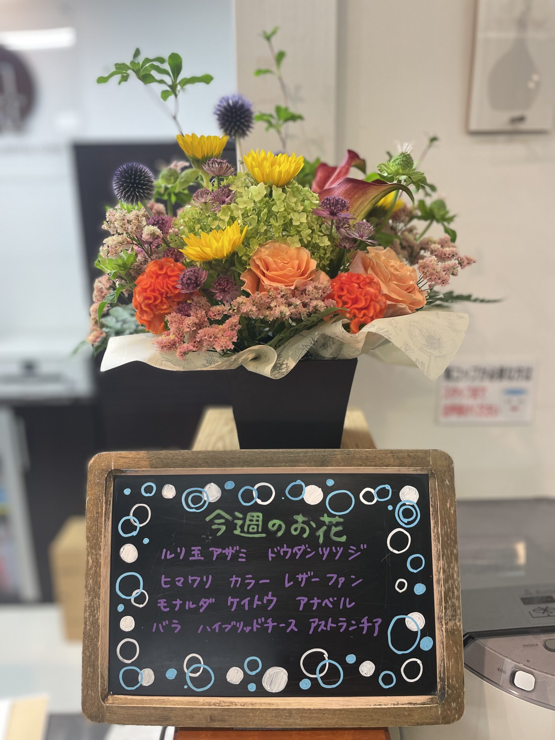 今週(６月22日〜)のお花